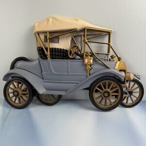 Burwood Products Company 1977 Ford Model T Blue Wall Plaque 3-D VTG 11.5" x 18"